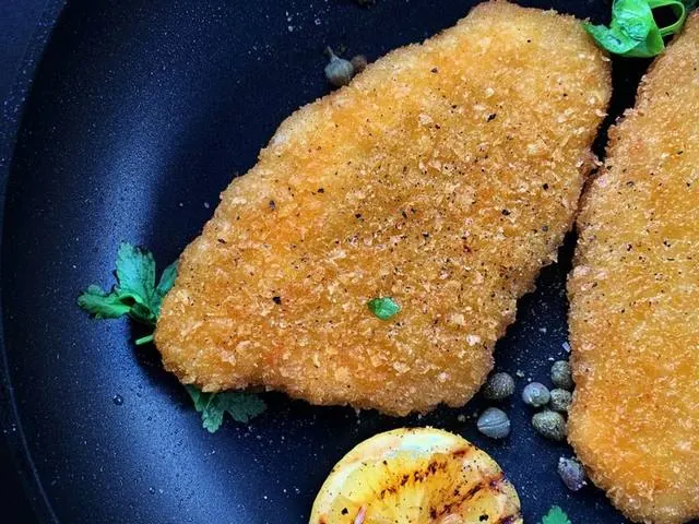 Cordon bleu mit Pommes frites